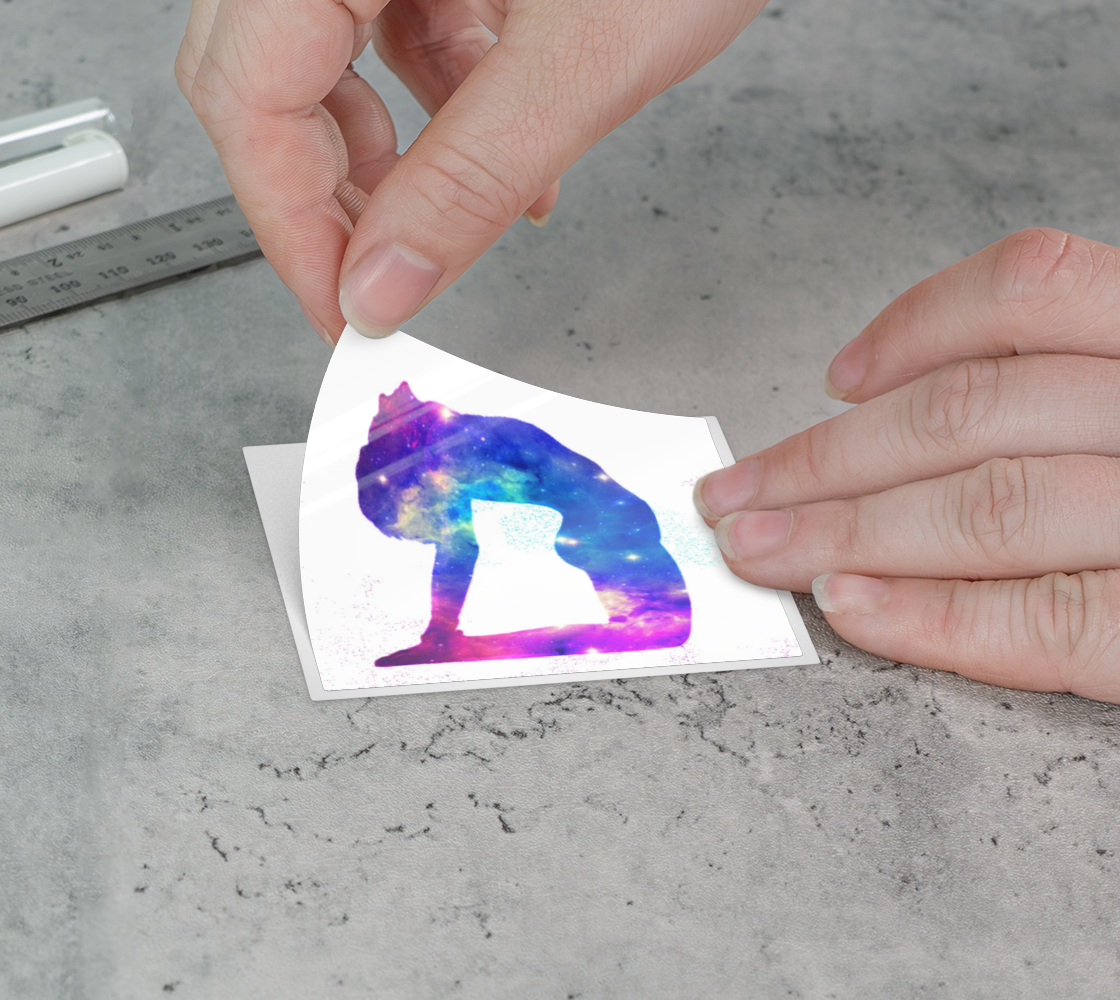 Yoga Universe-Sticker