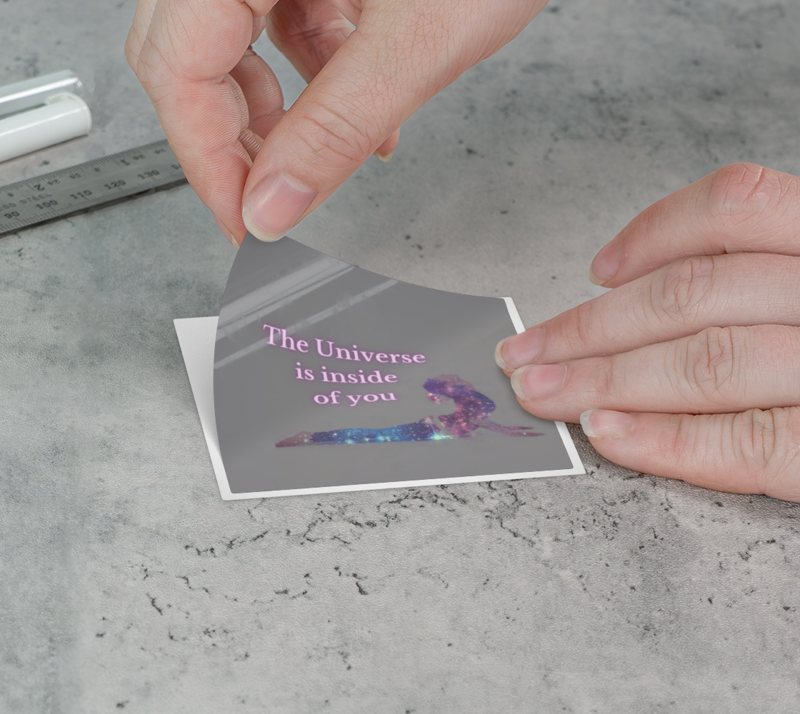 The Universe is Inside of you-Sticker