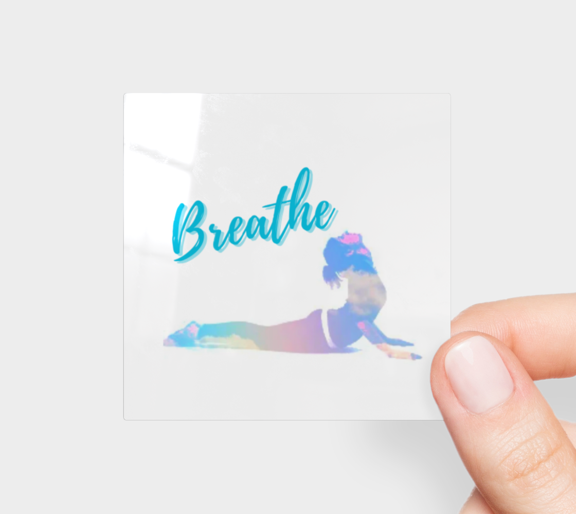 Breathe Yoga-Sticker