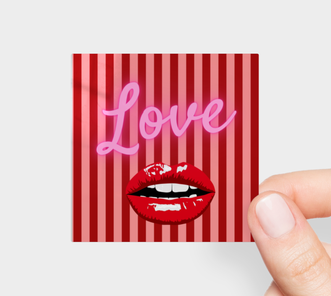 Love Lips-Sticker