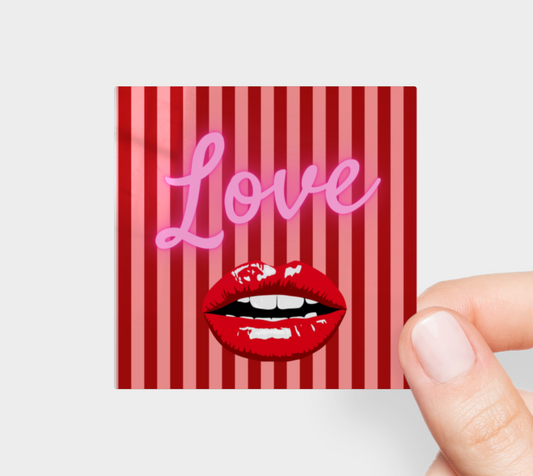 Love Lips-Sticker